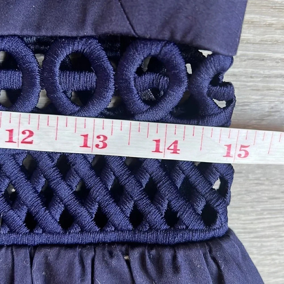 TED BAKER Dayzey Lace Paneled Dress - Picture 14 of 16